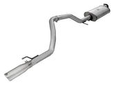 عادم aFe MACHForce XP Cat-Back من الفولاذ المقاوم للصدأ / طرف مصقول 06-09 Jeep Commander V8 4.7L 2WD & 4WD